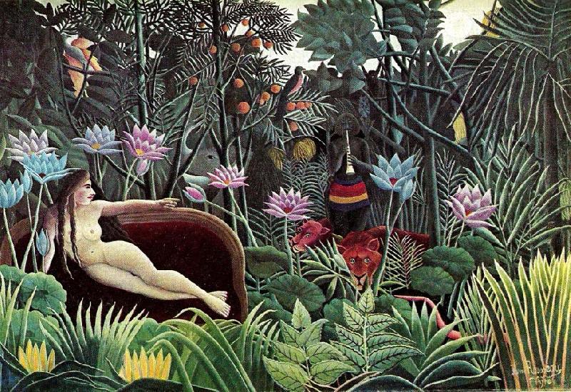Henri Rousseau Yadwighas drom China oil painting art